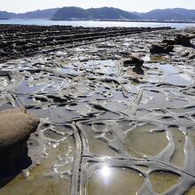 奇岩に見とれました