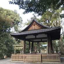 緑に囲まれています