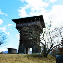 山頂の展望台