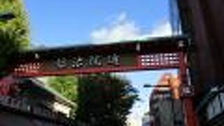 参拝後にぶらぶらと歩くのにちょうど良い通り