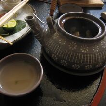 松茸の土瓶蒸し