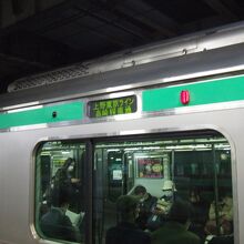 上野東京ラインから高崎線へ直通する列車もあります