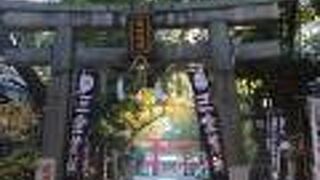 商店街から入れる