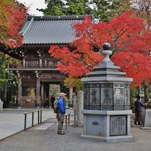 境内から見た山門