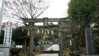 日本三躰天神の中でもともと唯一の神社