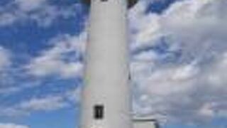 八戸港に入港する船舶の目印。葦毛崎展望台の近くです。