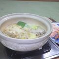 名物の岳水鍋が食べられる。