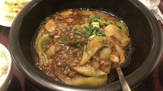 ドックウッドプラザで中華