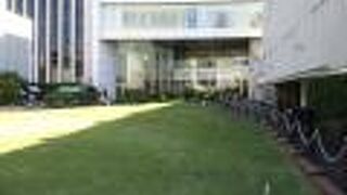 屋上庭園です。