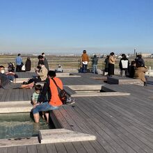 足湯スカイデッキ