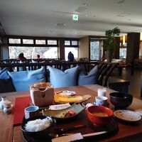 朝食（和食）の様子です。