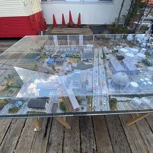 ジオラマも展示されていました。