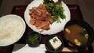 大人の生姜焼き