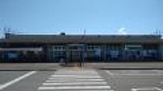 凄くこじんまりとした空港