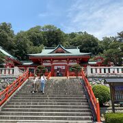 縁結びの神社として人気