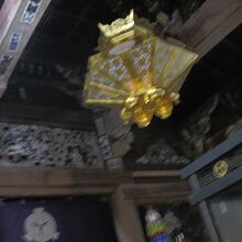 本堂天井の様子