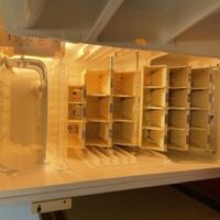 冷蔵庫はなつかしのこのタイプ