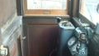 出雲大社前駅の車両展示