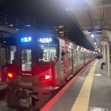 電車の様子です。