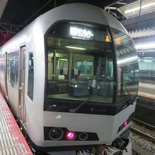 岡山駅出発前