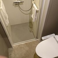 トイレはウォッシュレット、シャワーのみでバスタブは無い