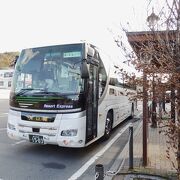 日野バス停から河口湖駅まで利用