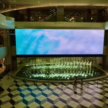 噴水もありました