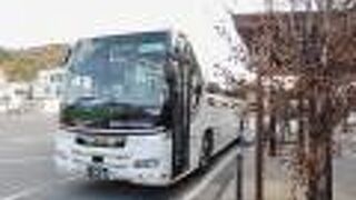 日野バス停から河口湖駅まで利用