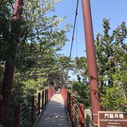 絶景の吊り橋