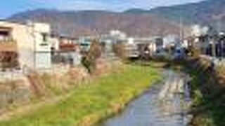 小さいですが一級河川だそうです