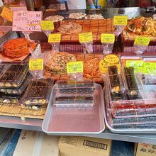 チヂミやキンパの種類が色々