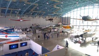 さまざまな戦闘機を見ることができました