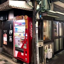 お店の入口