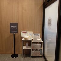 朝食会場入り口