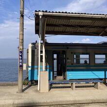 乗って来た列車