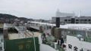 下船もスムーズに・・・