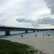 橋からすぐです