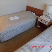 ベッドは110X195なので十分な広さでした