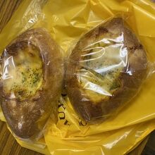 4種のチーズパン