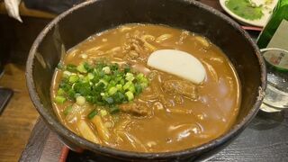 牛カレーうどん！