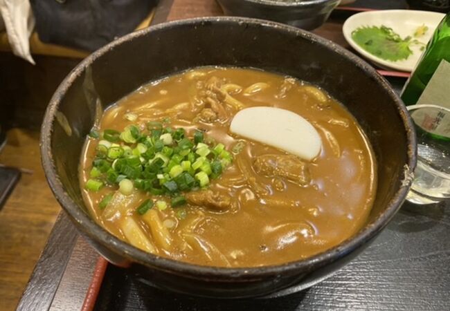 牛カレーうどん！