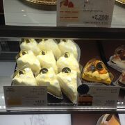 チーズケーキが有名