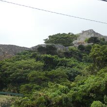 勝連城跡の城壁