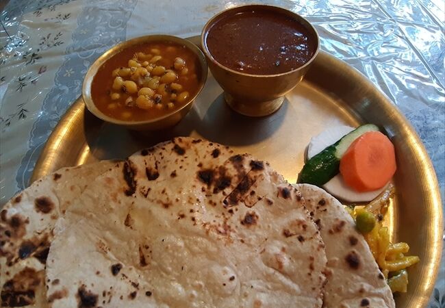 インドやネパールの料理、インド風中華まで色々楽しめるお店