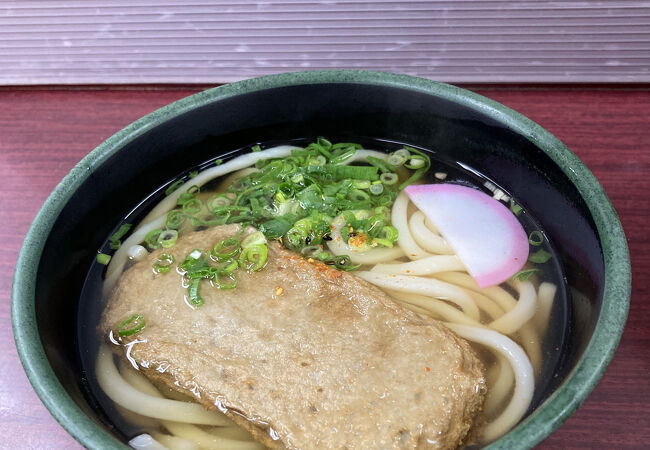 朝飯は【かけはし】で「じゃこ天うどん」