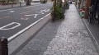 普通の街並みに当時の風情を感じます