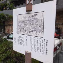 このような案内板が立っているだけ