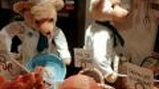 日本で最大級のティディベアの博物館（多分）で、大きさ４ｍの「キルト君」は必見です