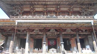 金峯山寺、青い仏様