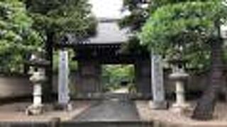 自然豊かな境内！